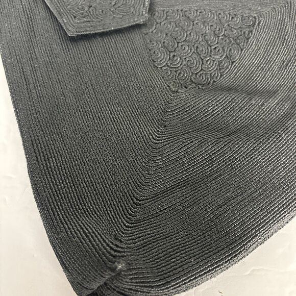 Genuine Corde' by Luxor Handbag Purse Triangular Black Handle Strap - Picture 2 of 16